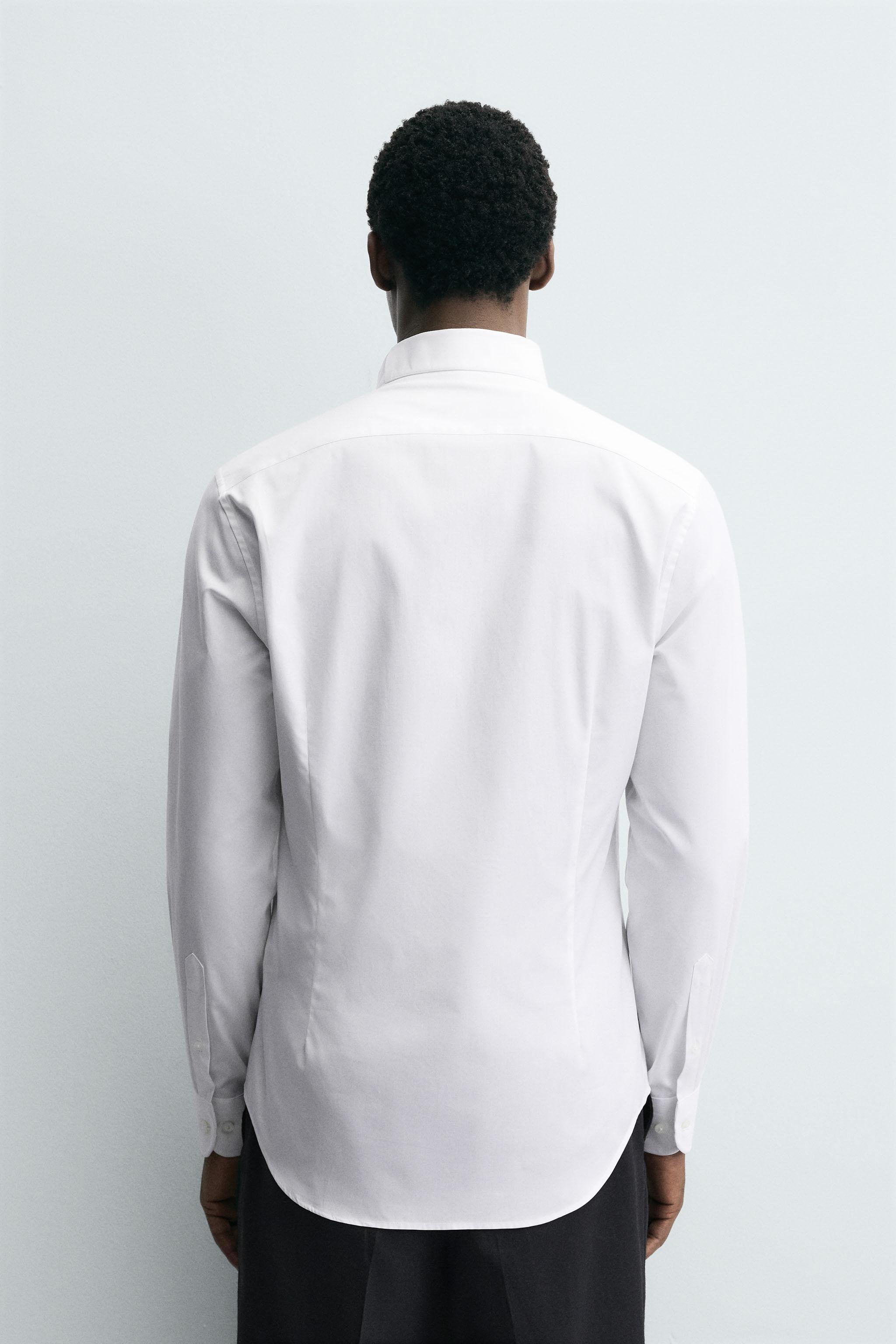 WING COLLAR SHIRT